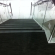 Qantas building – F10 grey vinyl stair nosing