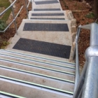 Ecoglo F4-171 stair nosing at Cremorne Reserve